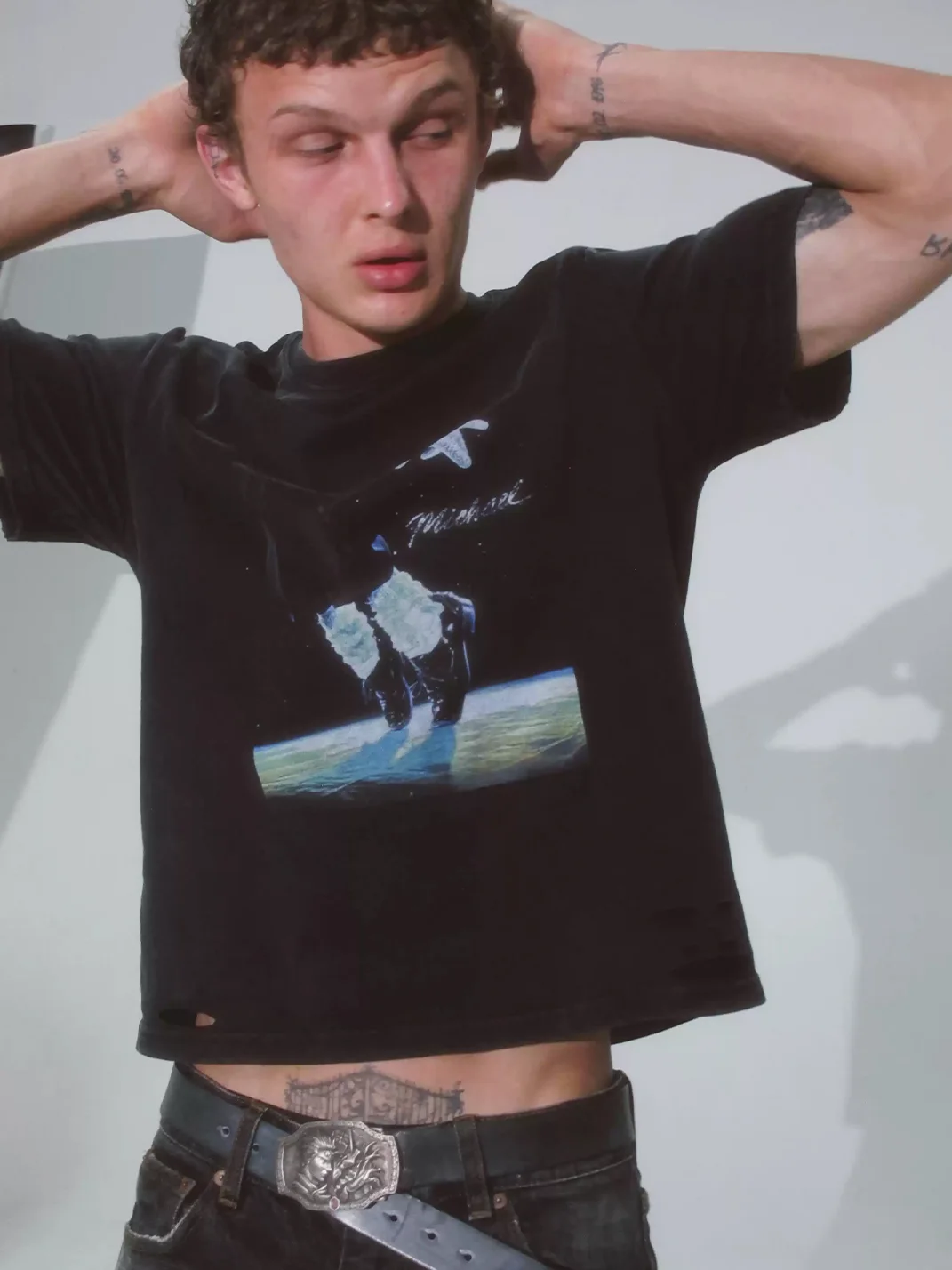 VOWPROGRESS | Billie Jean Vintage Graphic Short Sleeve T-Shirt