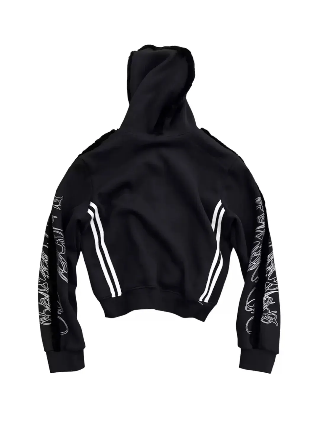 SAXGENWON | Silver Thorn Print Hoodie Sweatpants Set