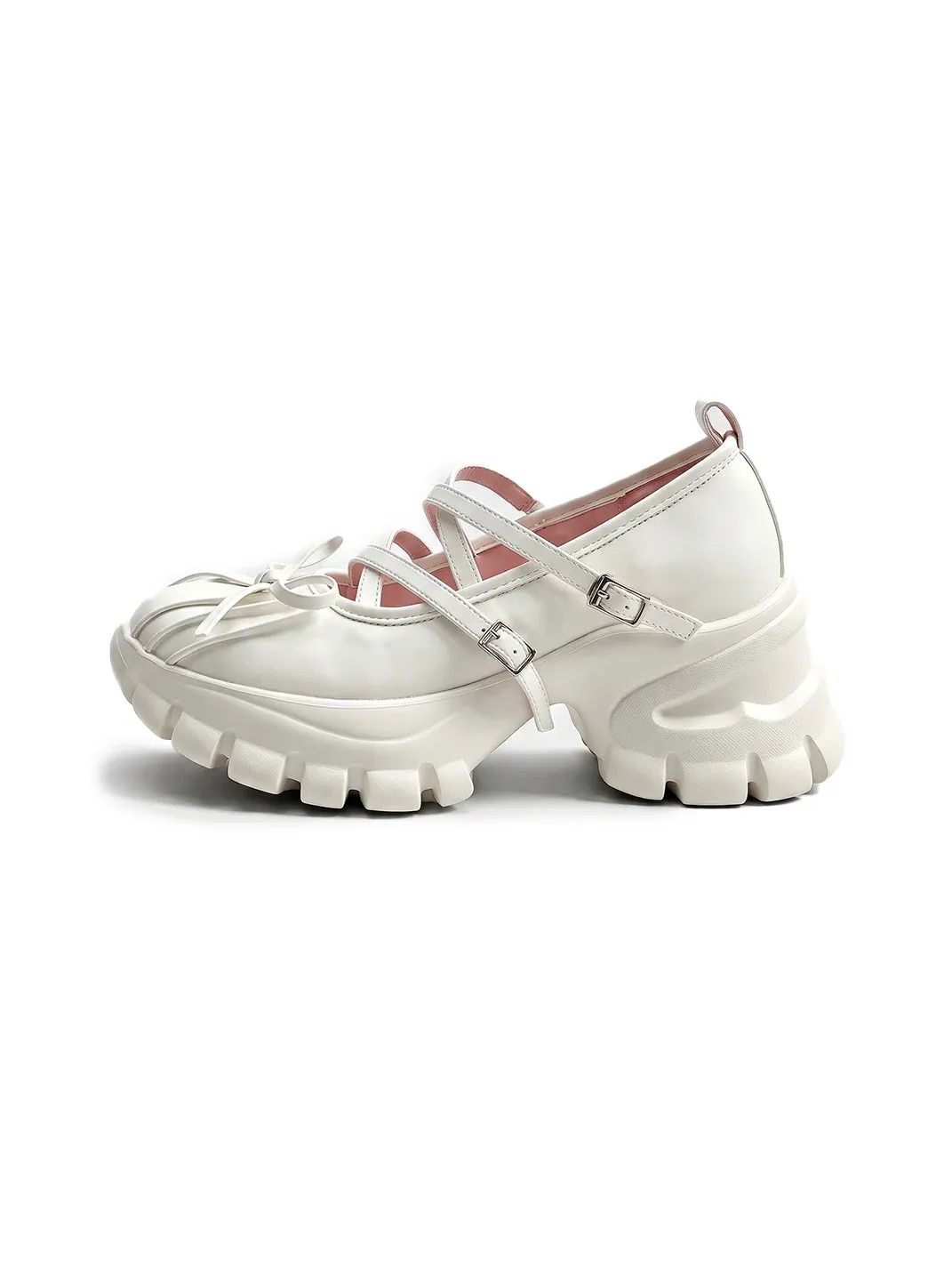 In lucky | Platform Mary Jane Flats