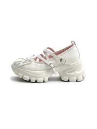 In lucky | Platform Mary Jane Flats