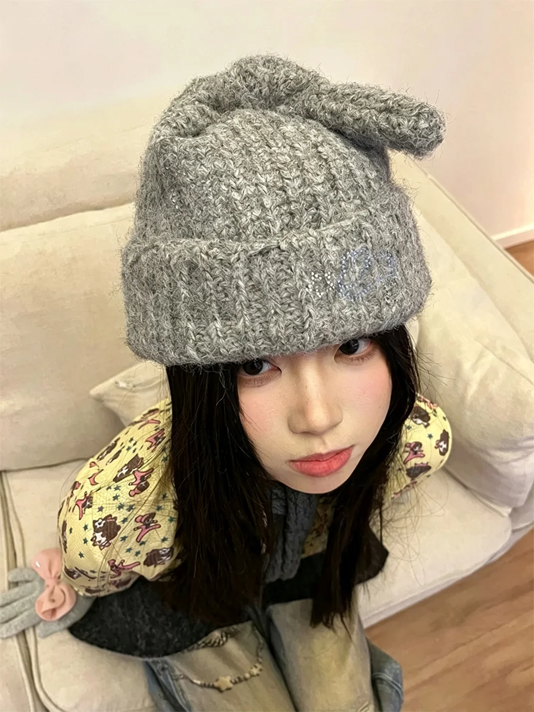 Wolf Grandmother | Antenna Chunky Knit Beanie