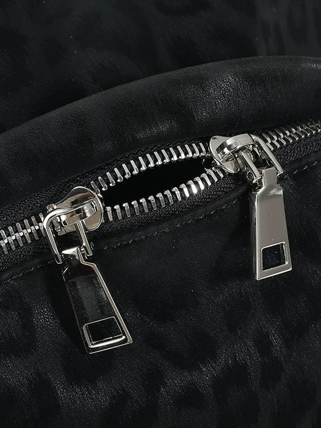 NumbAsia | Leopard Pattern Studded Backpack