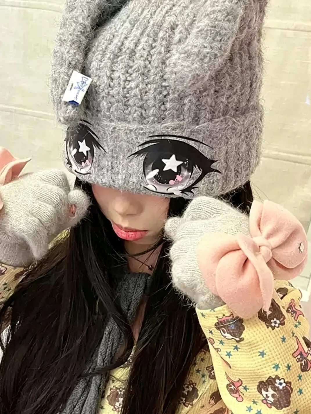 Wolf Grandmother | Antenna Chunky Knit Beanie