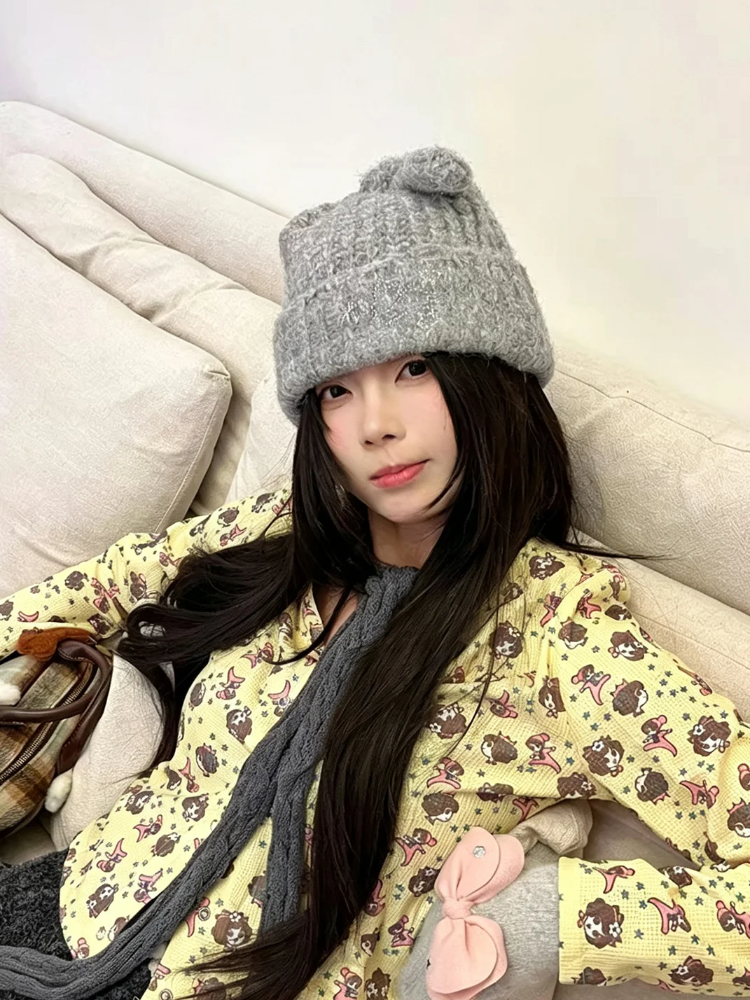 Wolf Grandmother | Antenna Chunky Knit Beanie