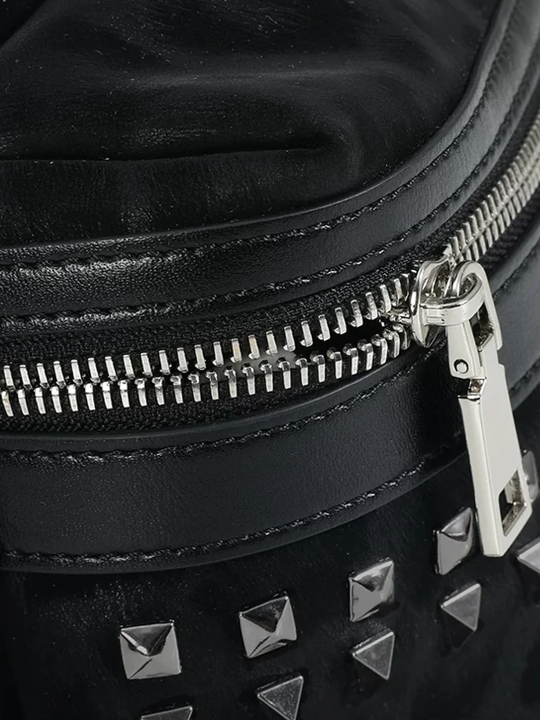 NumbAsia | Leopard Pattern Studded Backpack