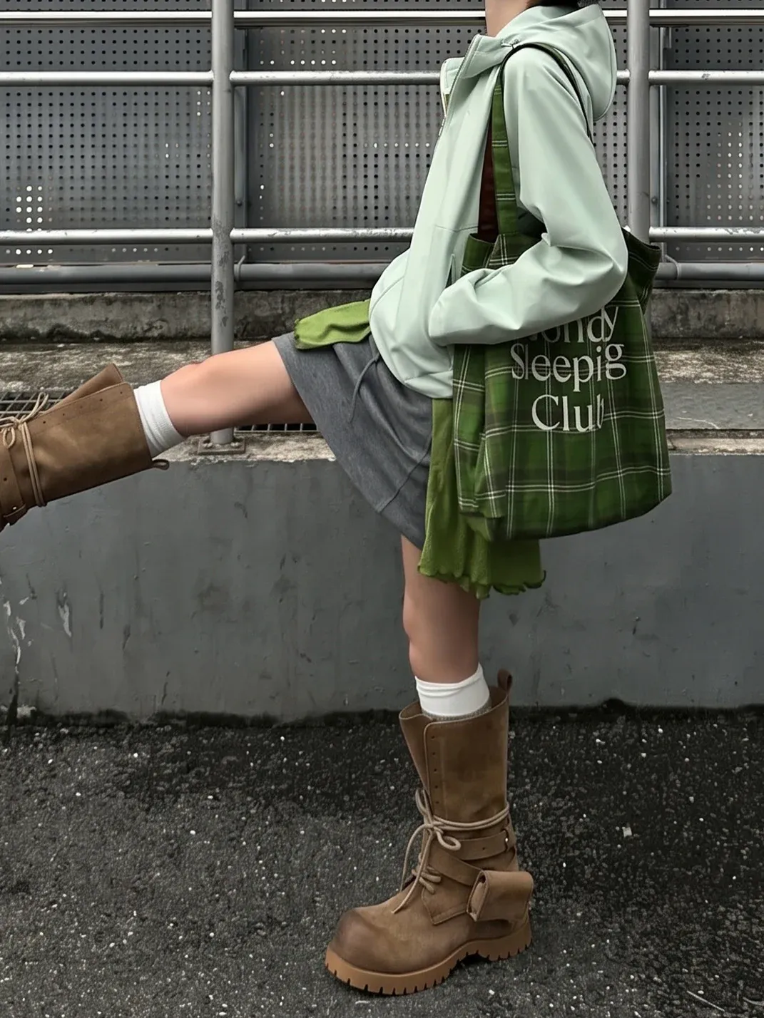 In lucky | Short Combat Boots