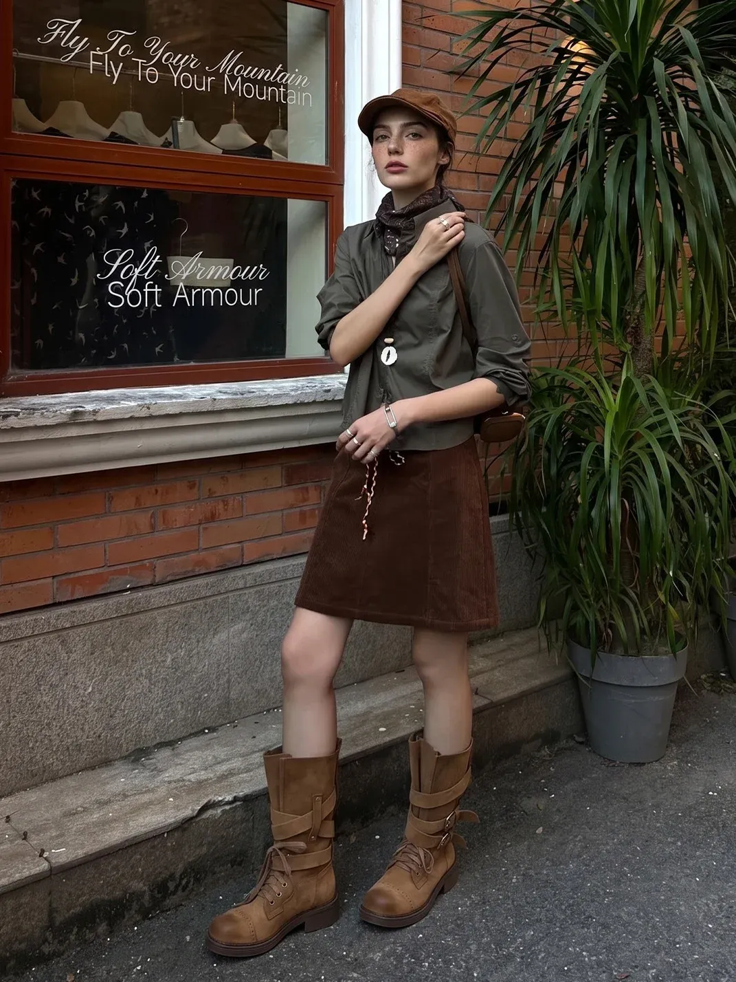 In lucky | Round Toe Western Biker Boots