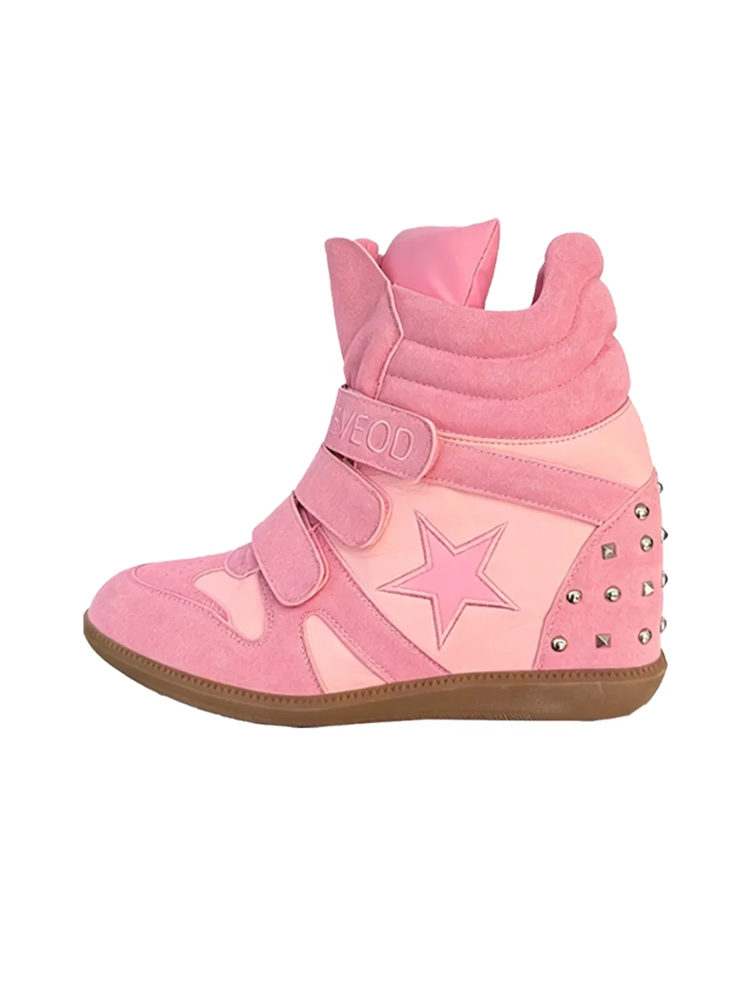 DETW | Retro High-Top Platform Wedge Sneakers