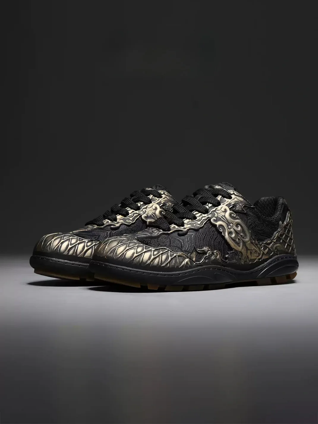 SGSX | Retro Armor Pattern Casual Sneakers