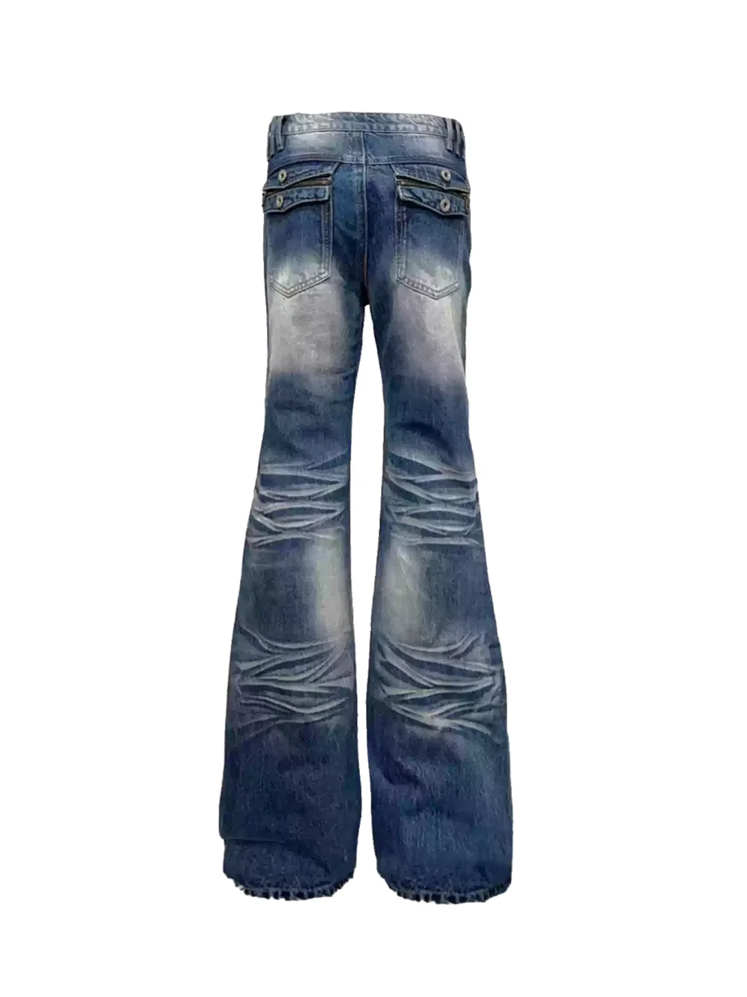 Gods plan | Washed Stacked Flared Jeans
