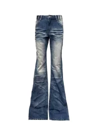 Gods plan | Washed Stacked Flared Jeans