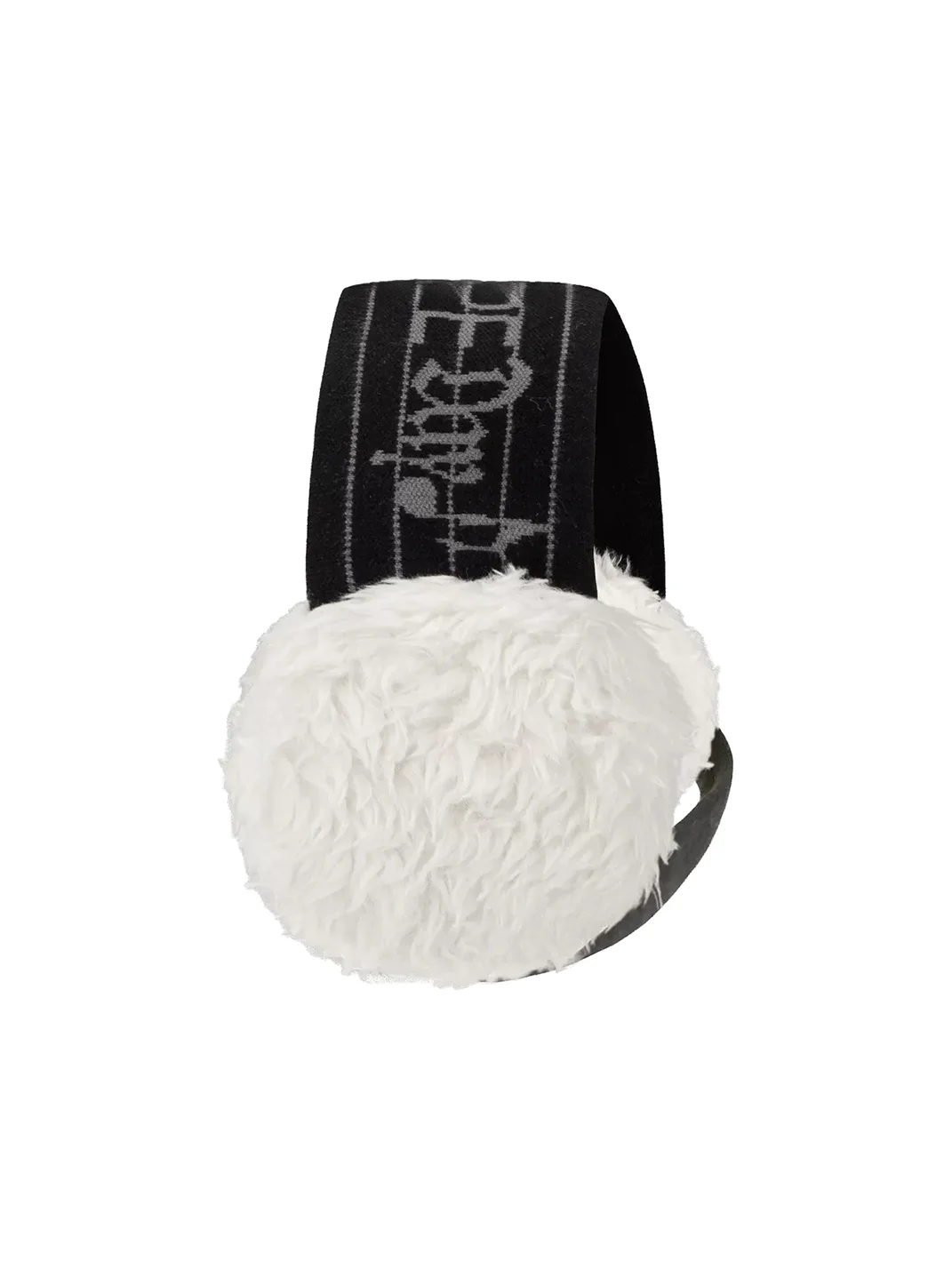 Grape online | Music Note Knit Furry Headband Earmuffs