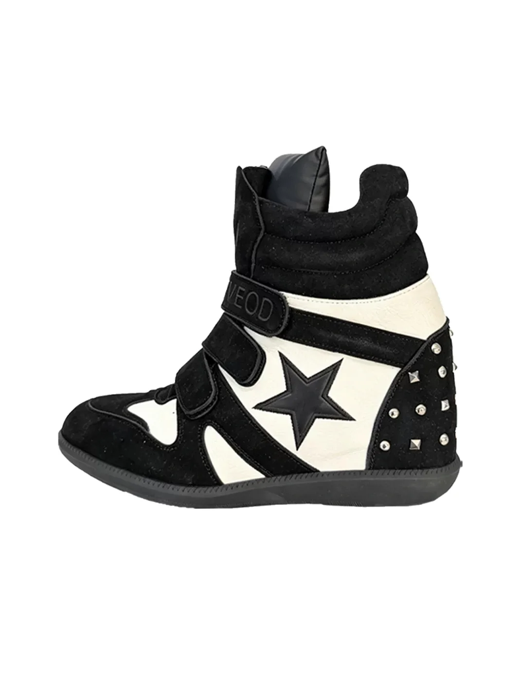 DETW | Retro High-Top Platform Wedge Sneakers