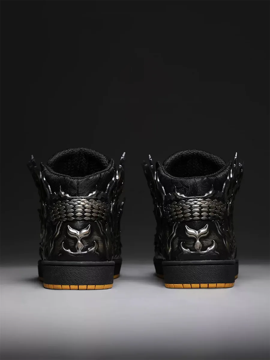 SGSX | Dragon Phoenix High-Top Skate Sneakers - 4