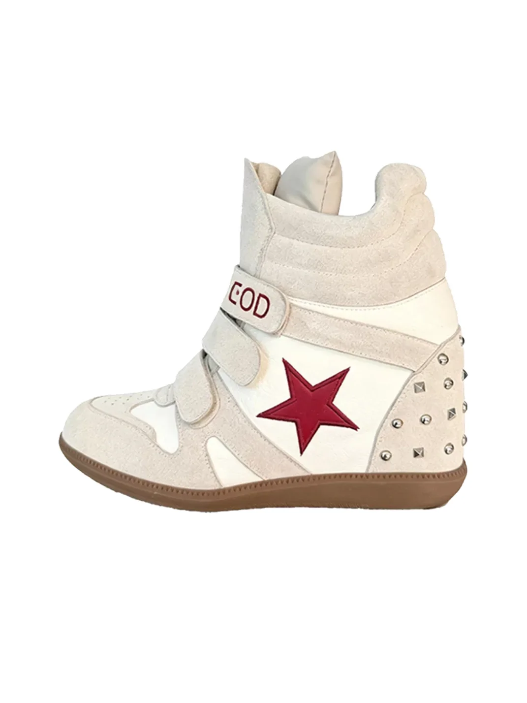DETW | Retro High-Top Platform Wedge Sneakers