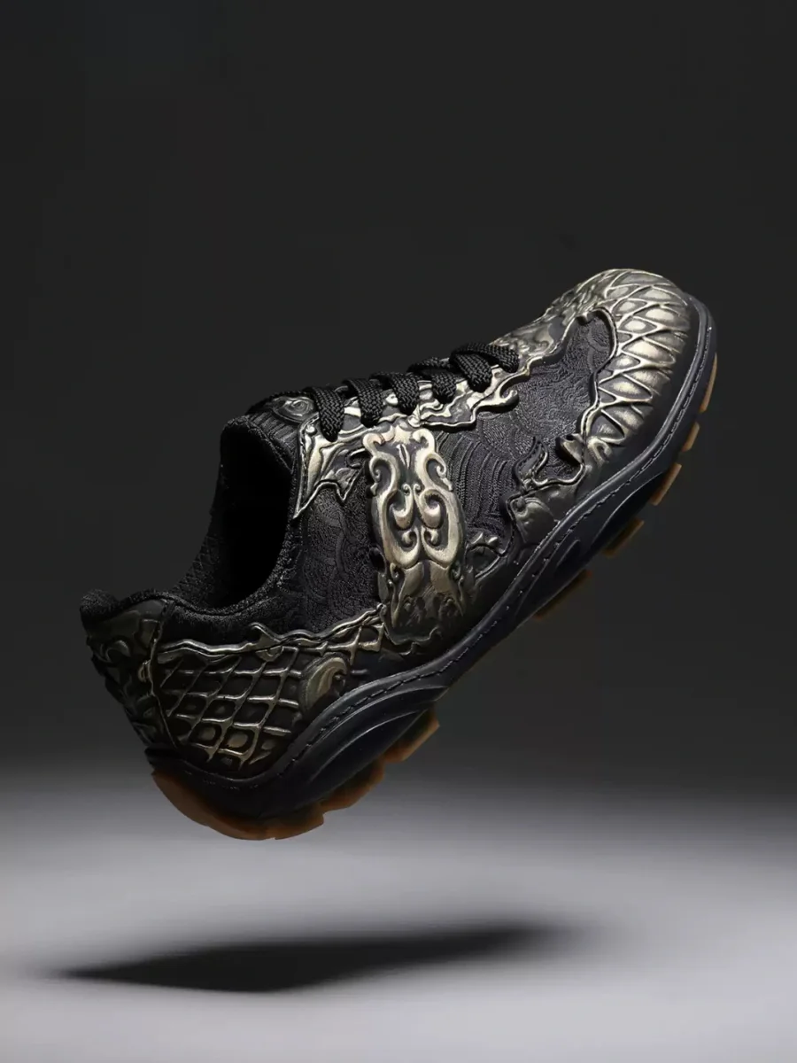 SGSX | Retro Armor Pattern Casual Sneakers - 4