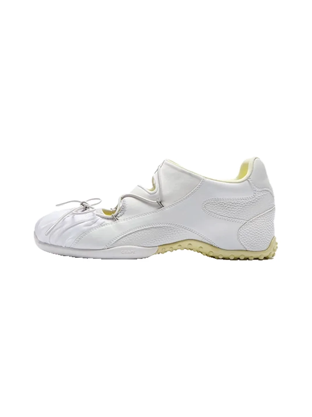 Grape online | Colorblock Cutout Lace-Up Mary Jane Trainers