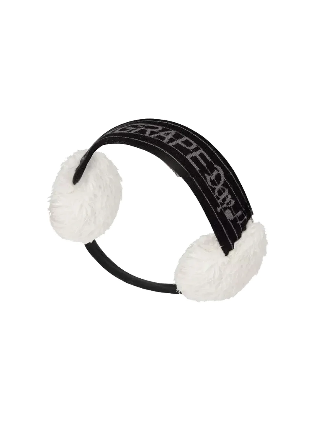 Grape online | Music Note Knit Furry Headband Earmuffs