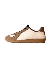 NEXT IMPULSIVE | Brown White Retro Suede Sneakers