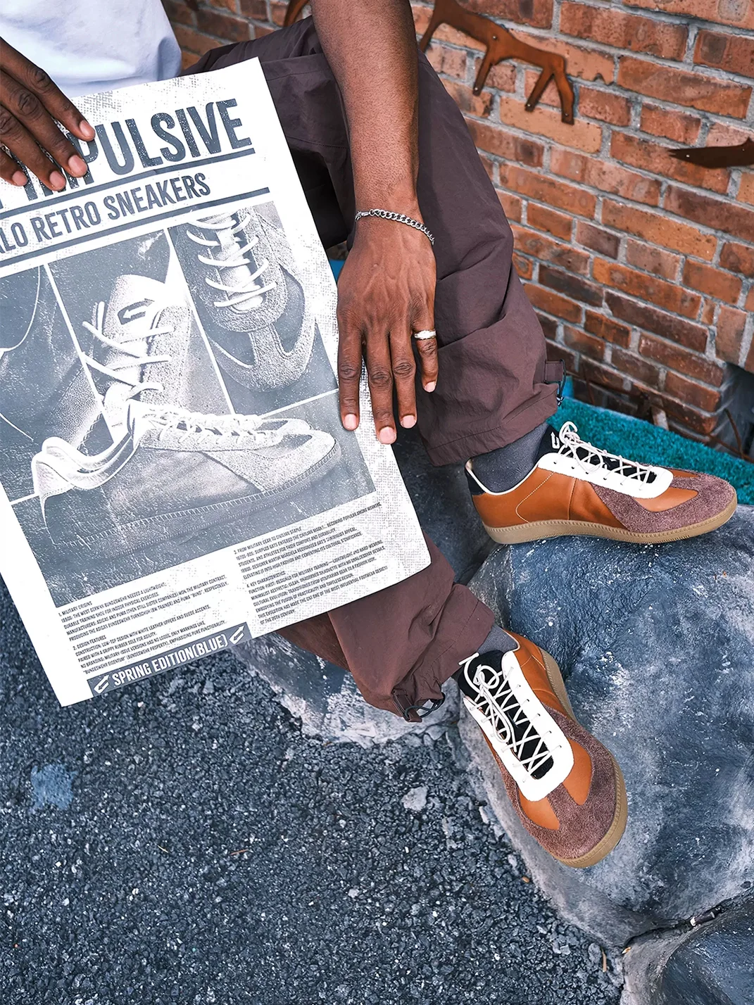 NEXT IMPULSIVE | Retro Colorblock Sneakers