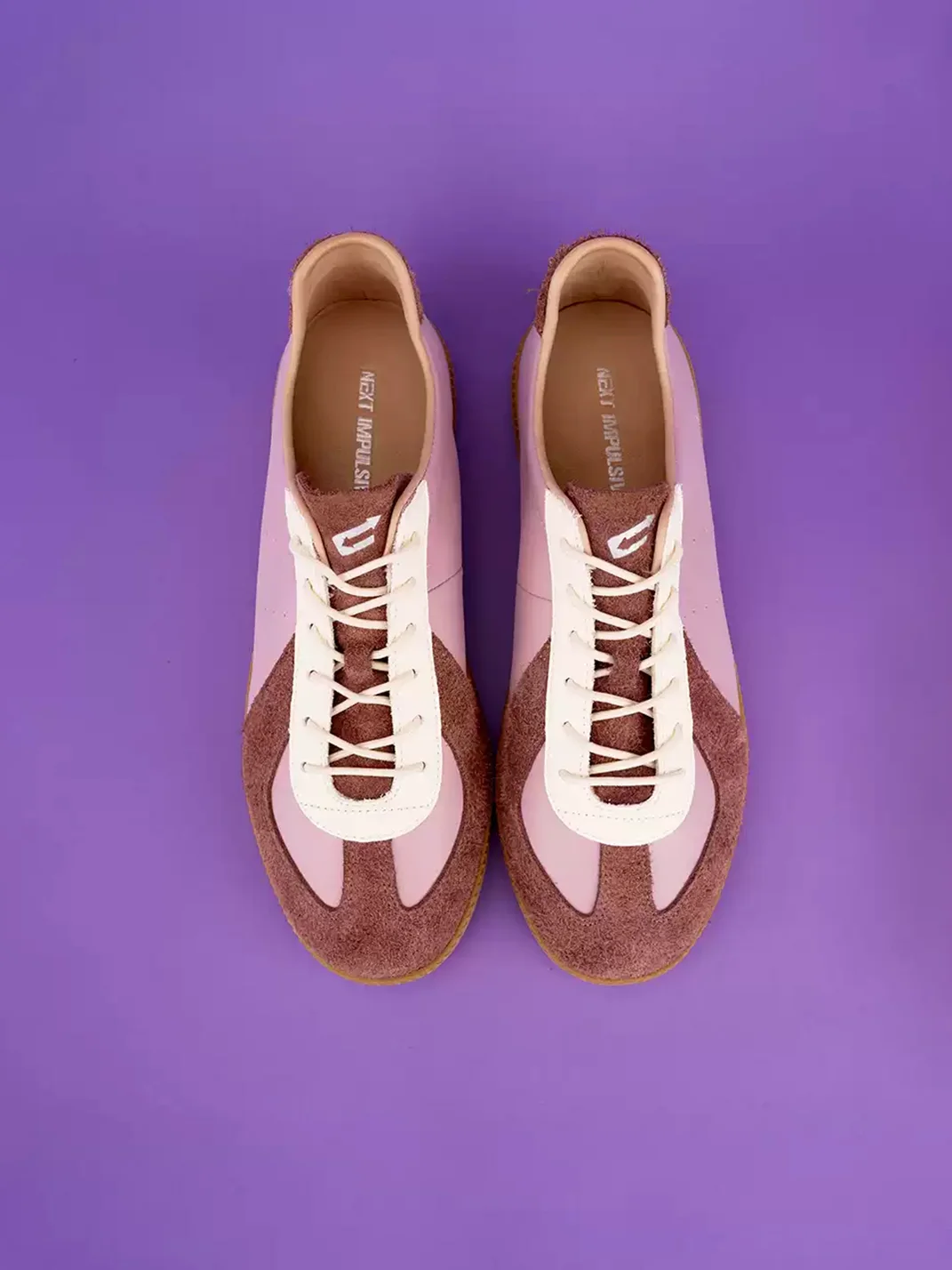 NEXT IMPULSIVE | Purple Low-Top Lace-Up Casual Sneakers