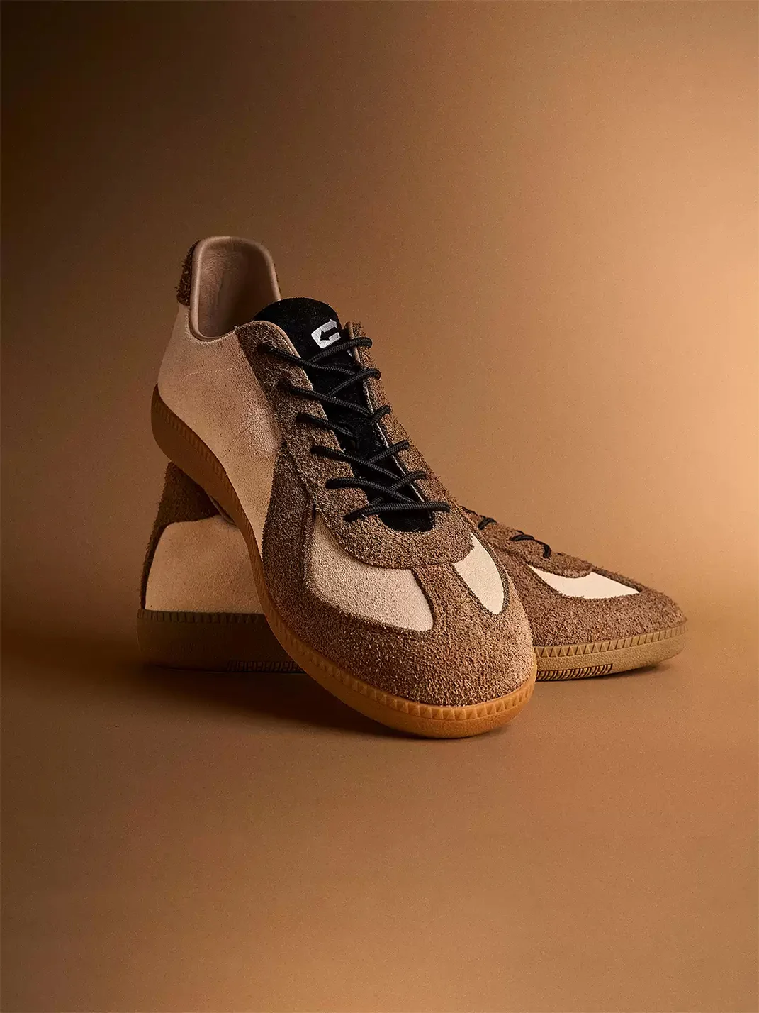 NEXT IMPULSIVE | Brown White Retro Suede Sneakers