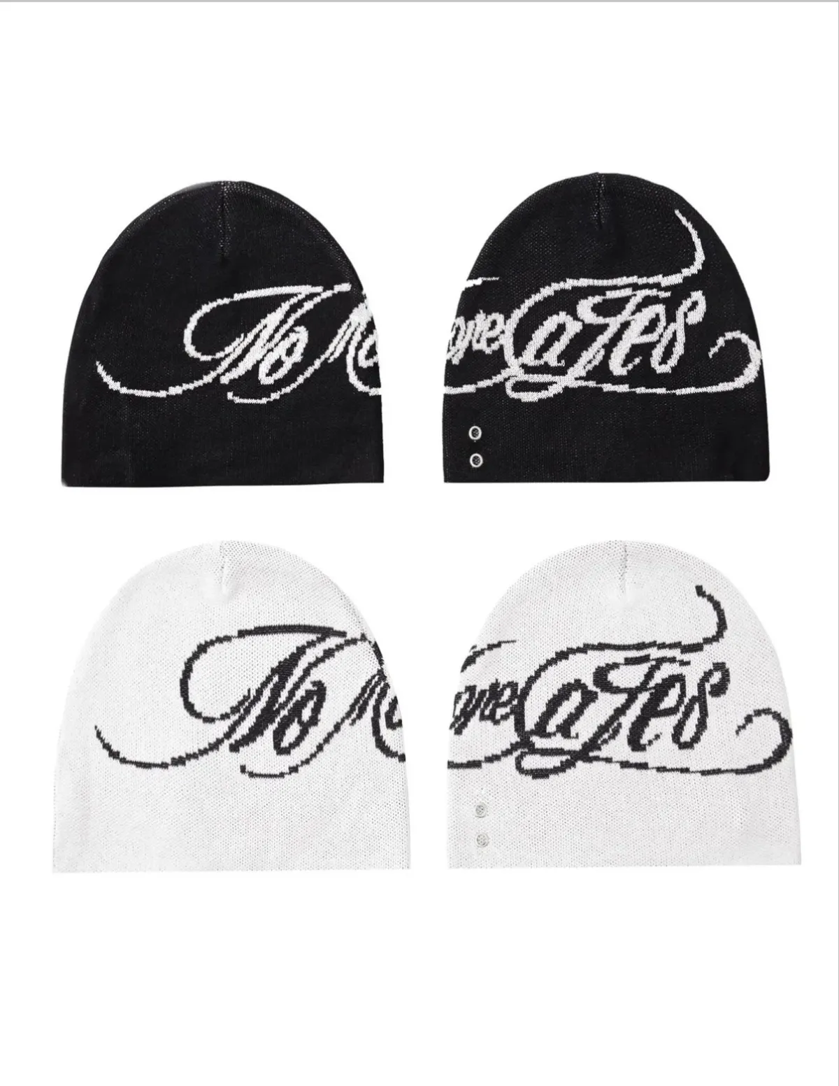 BE A DEVIL | "No More Cages" Tattoos Rivet Beanie