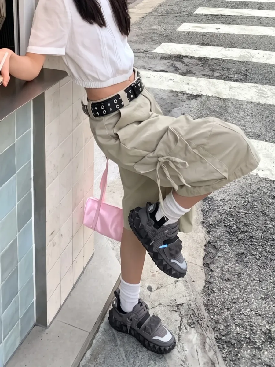 OETZI丨Ötzi Ugly-Cute Platform Sneakers -Coffee - 4