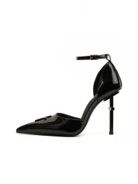 Colorful Bridge | Crucifix Cutout Strappy High Heels