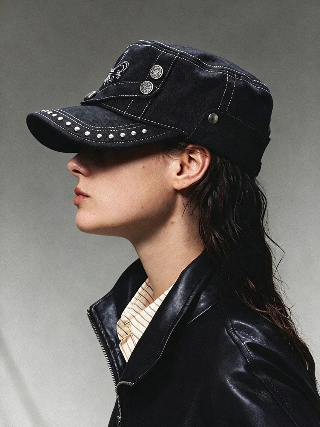 8LOME | Knight Crest Flat-Top Baseball Cap
