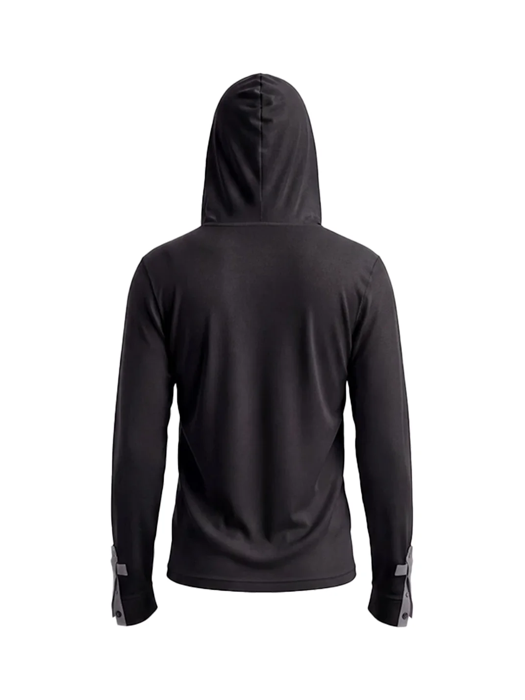 WASTED | Distressed Totem Print Slim Hooded Henley