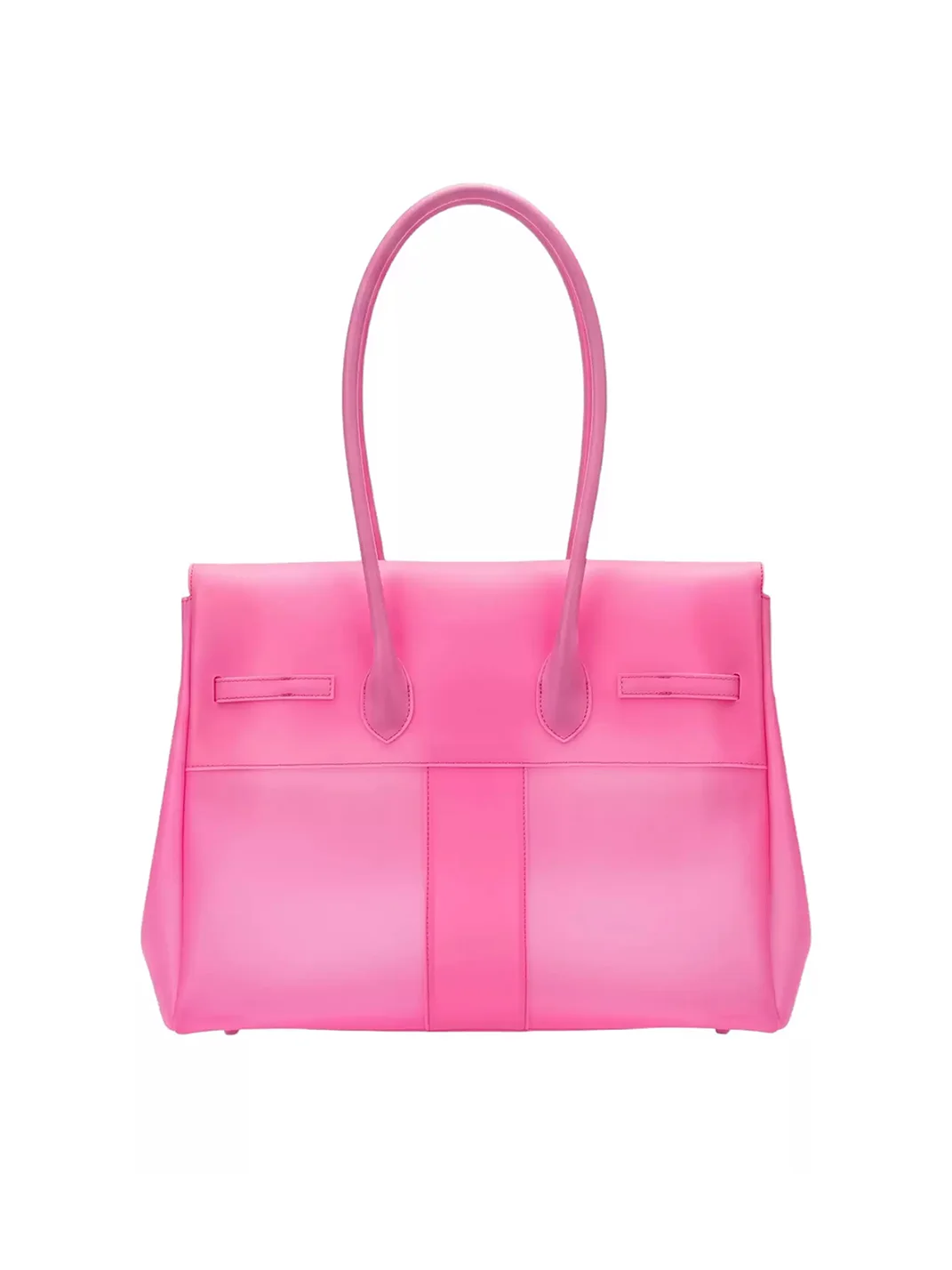 WASTED | Pink Cross Studded Frosted Jelly Handbag