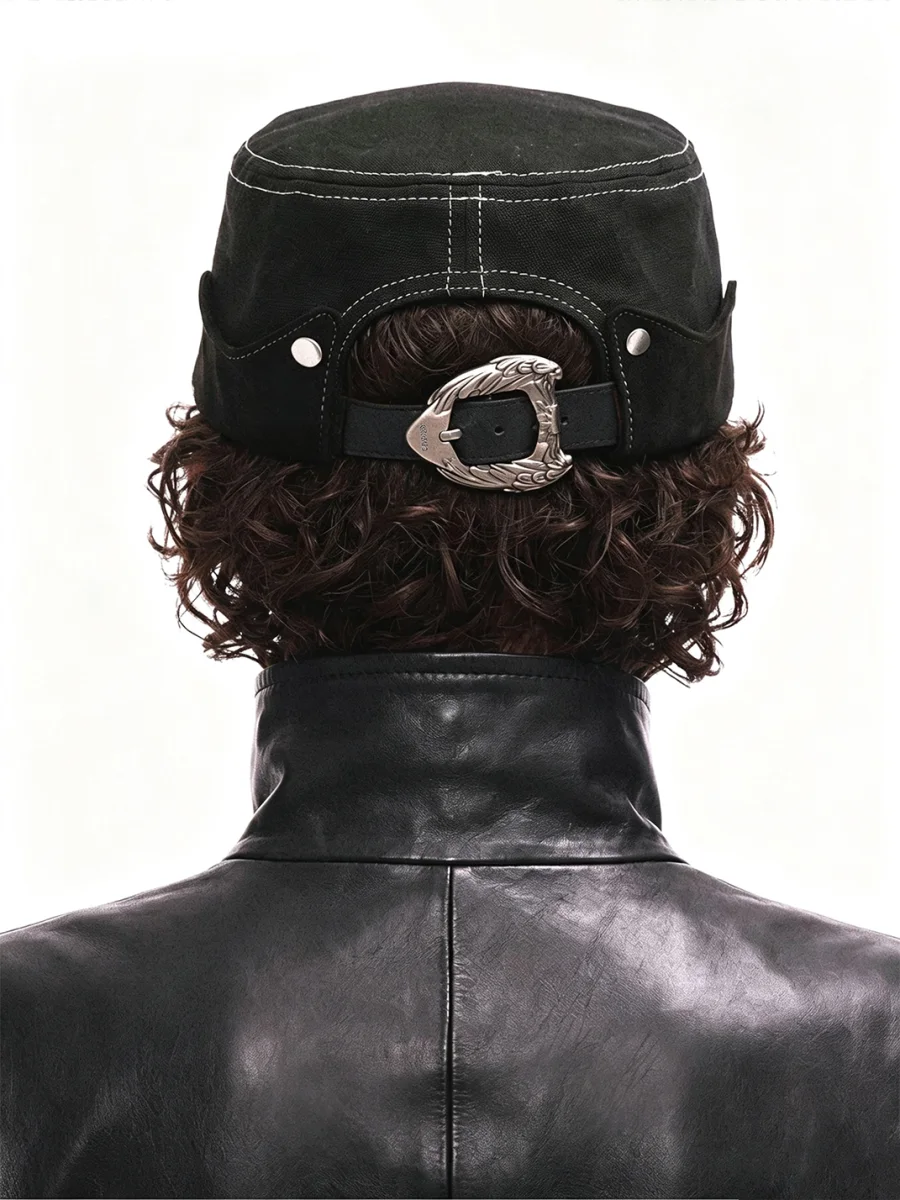8LOME | Knight Crest Flat-Top Baseball Cap - 4