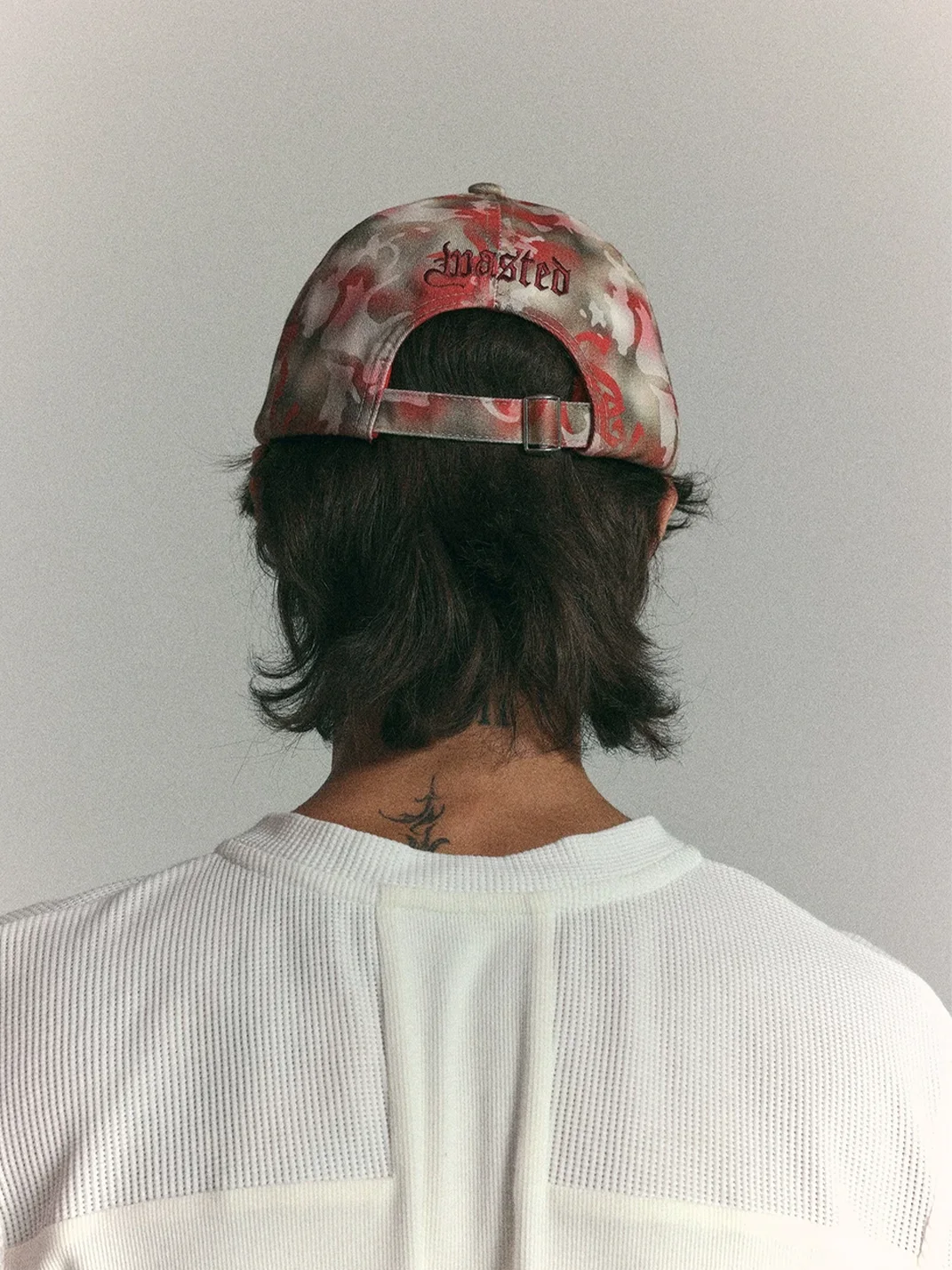 WASTED | Skull Gradient Camouflage Embroidered Baseball Cap