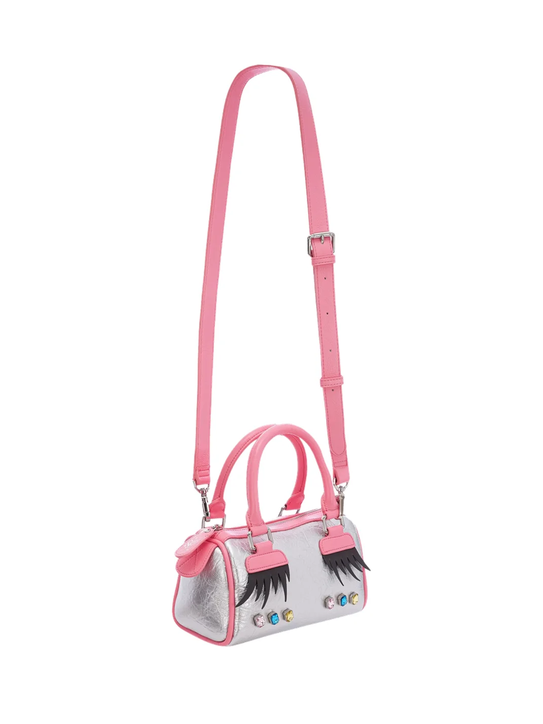 Eyeellike | 3D Eyelash Mini Top Handle Crossbody Bag