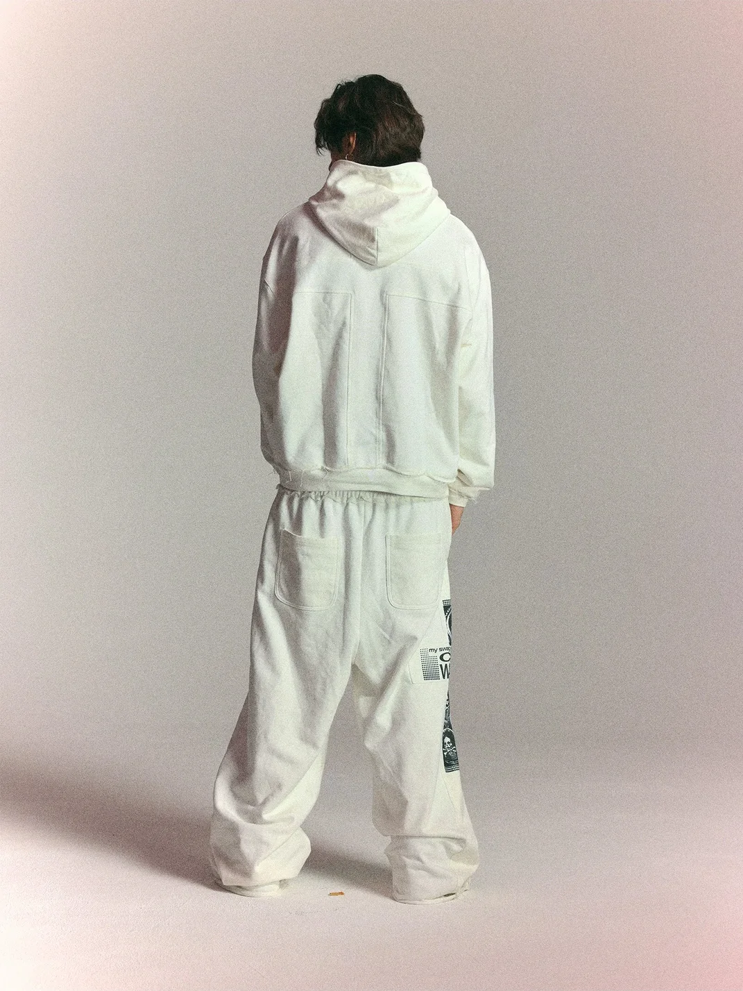 WASTED | Vintage Cross Patch Skull Horse Sweatpants