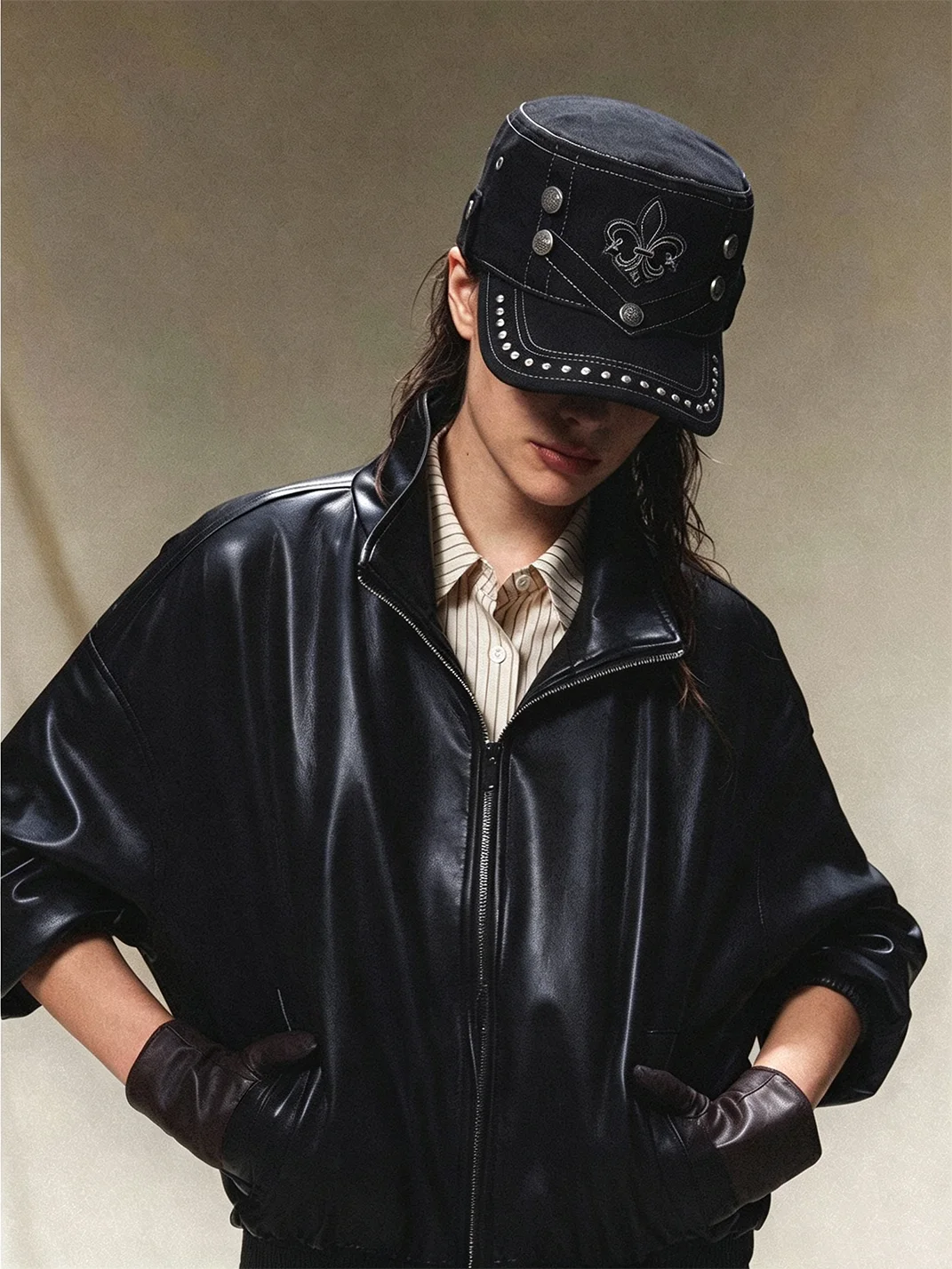 8LOME | Knight Crest Flat-Top Baseball Cap