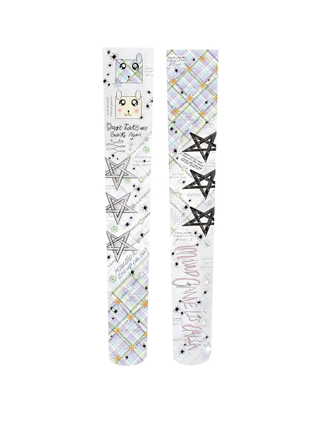 LIS CALLA | Star Over-The-Knee Socks