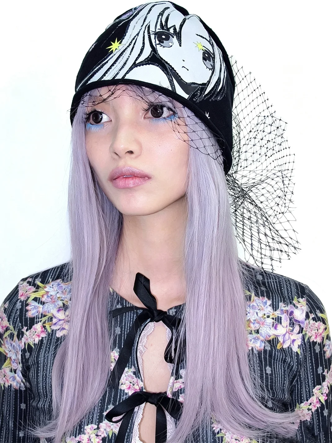 LIS CALLA | Anime Girl Print Knit Beanie