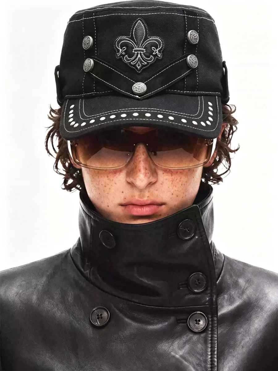 8LOME | Knight Crest Flat-Top Baseball Cap - 2
