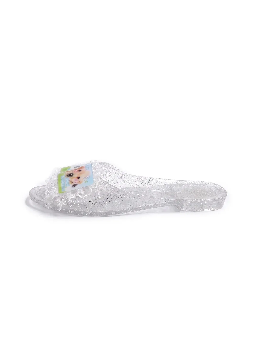 WS | Handmade Crystal Jelly Slippers