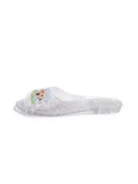WS | Handmade Crystal Jelly Slippers