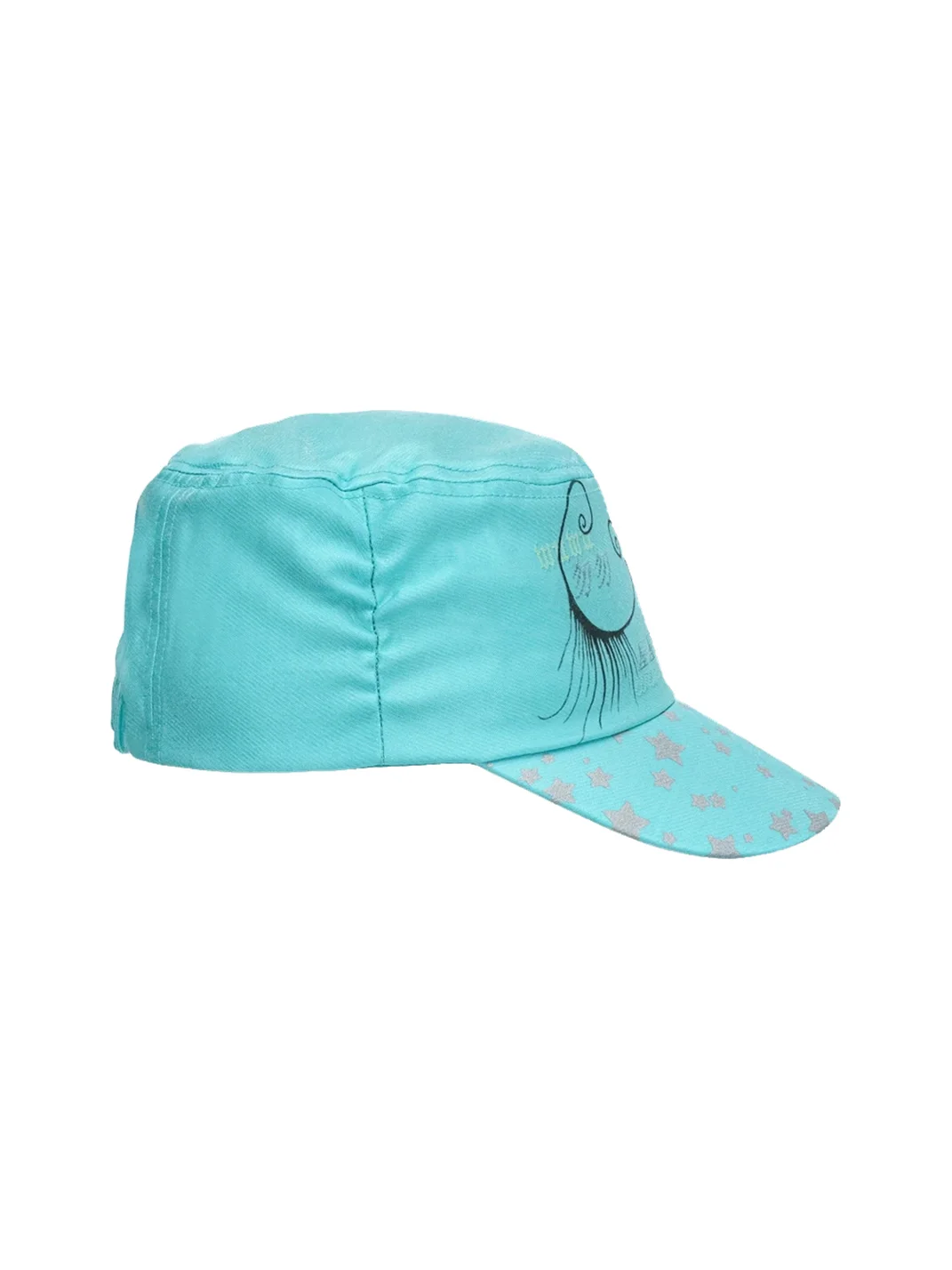 Eyeellike | Eyelash Star Print Flat Top Cap
