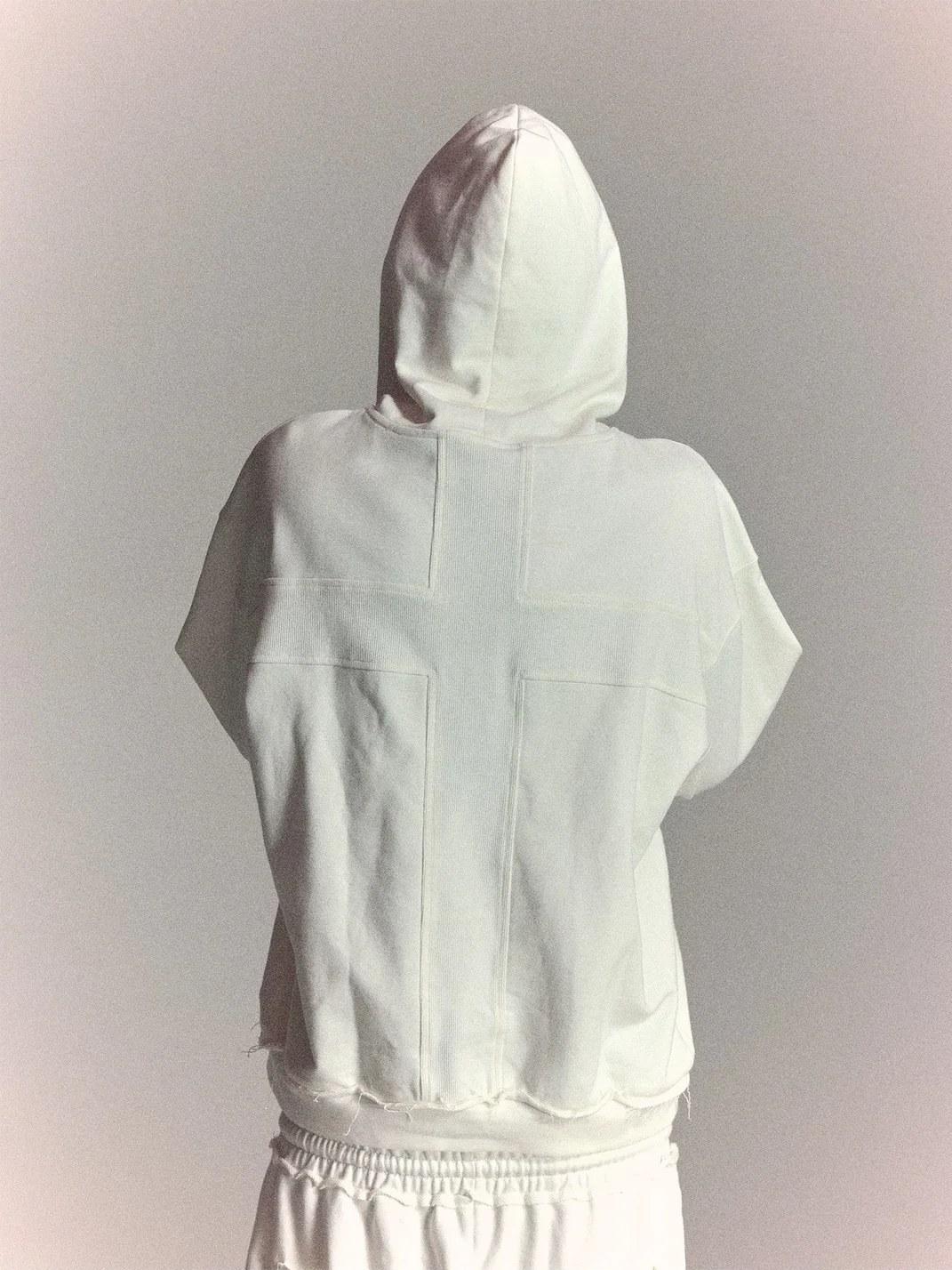 WASTED | Vintage Skull Cross Drop Shoulder Hoodie