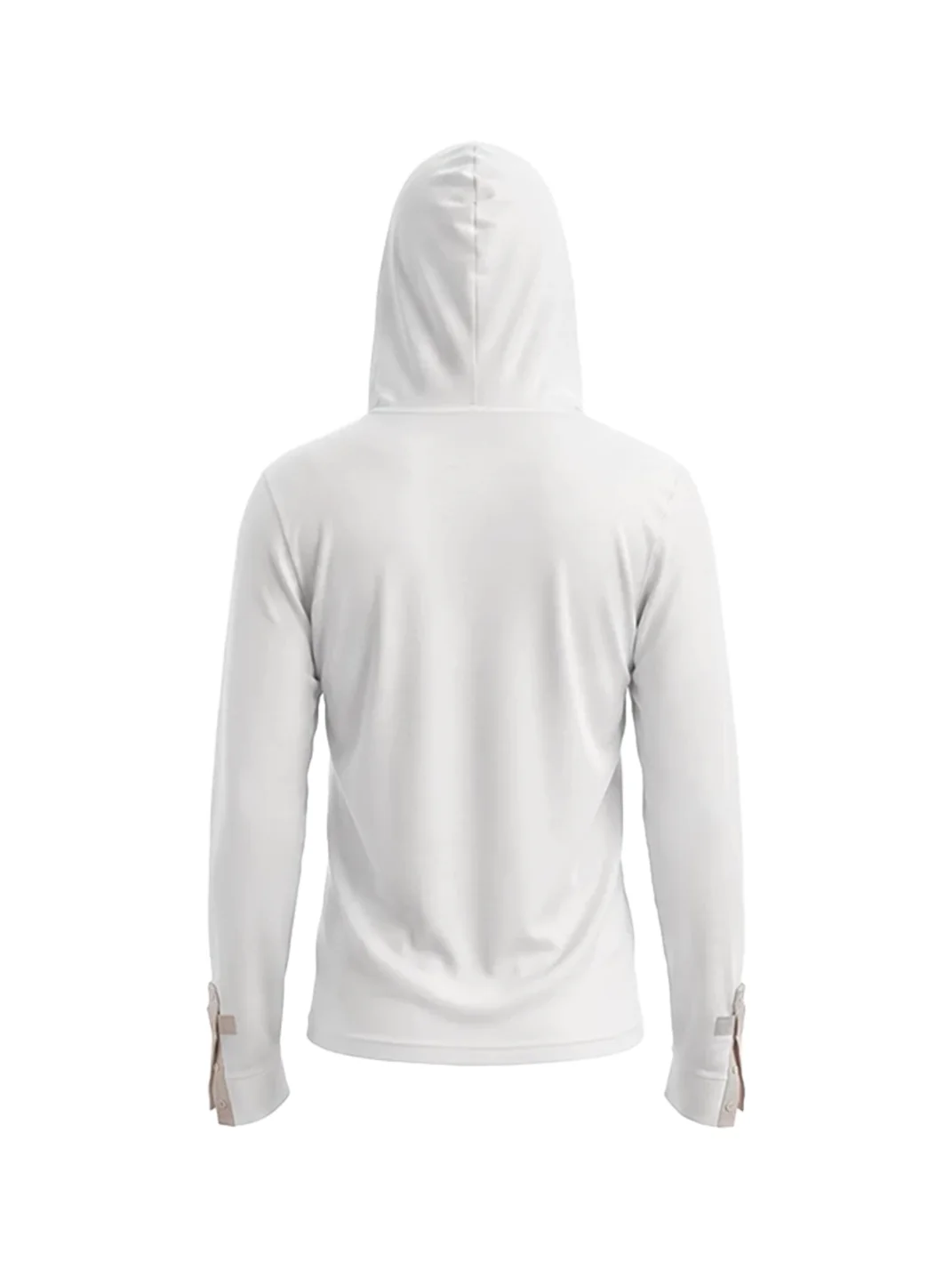 WASTED | Distressed Totem Print Slim Hooded Henley