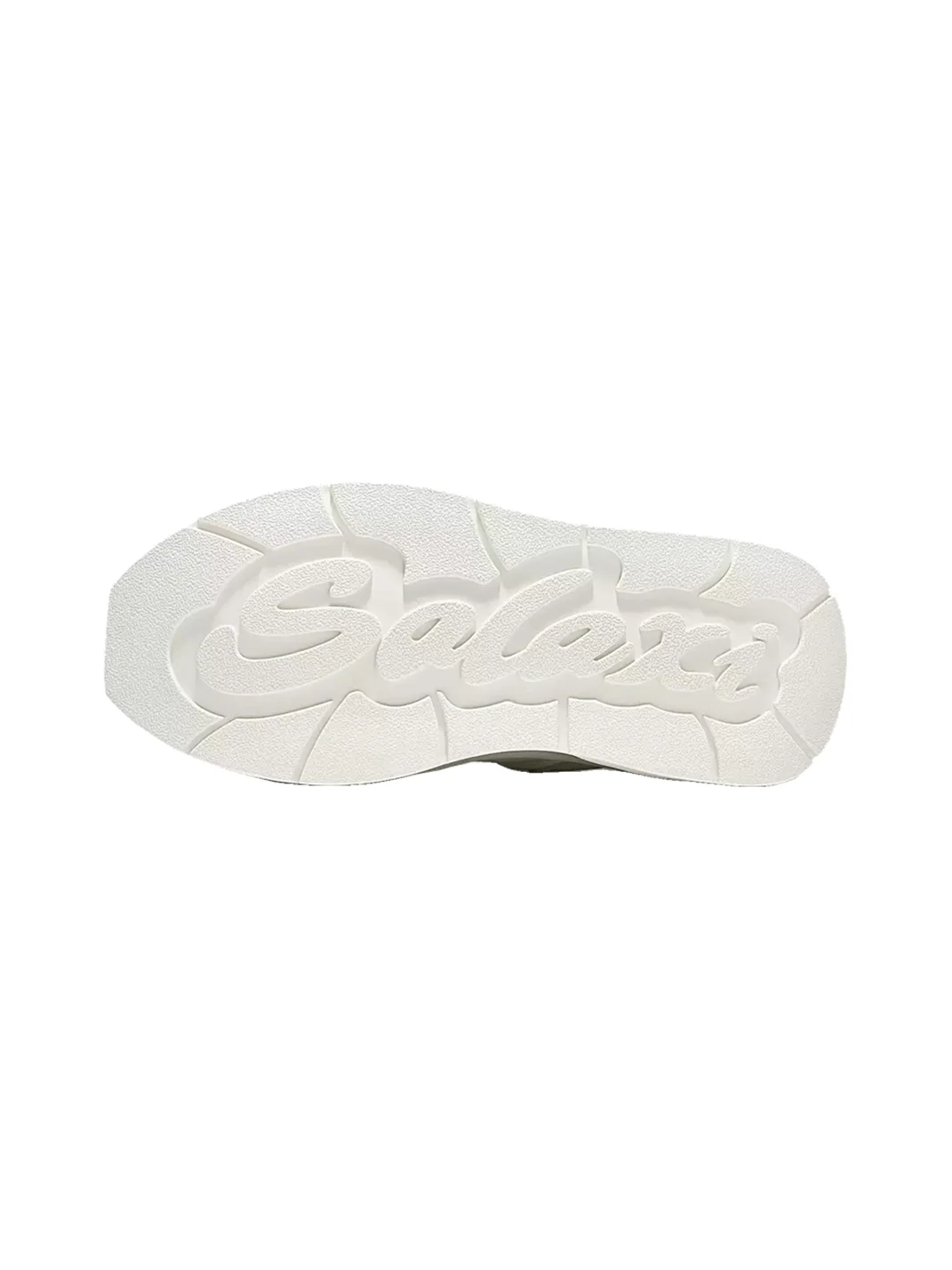SALAXI | White Platform Air-Cushioned Sneakers
