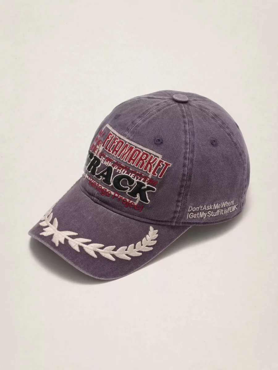 Fleamarket hat shop | Washed Cactus Embroidered Baseball Cap - 2