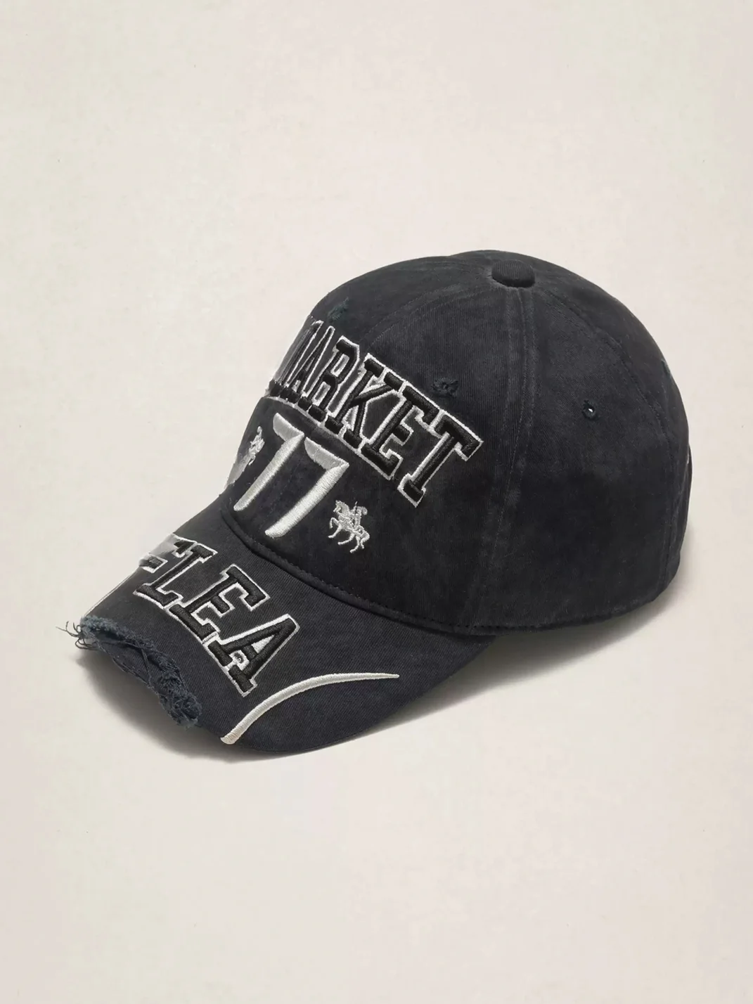 Fleamarket hat shop | Vintage Distressed Embroidered Baseball Cap