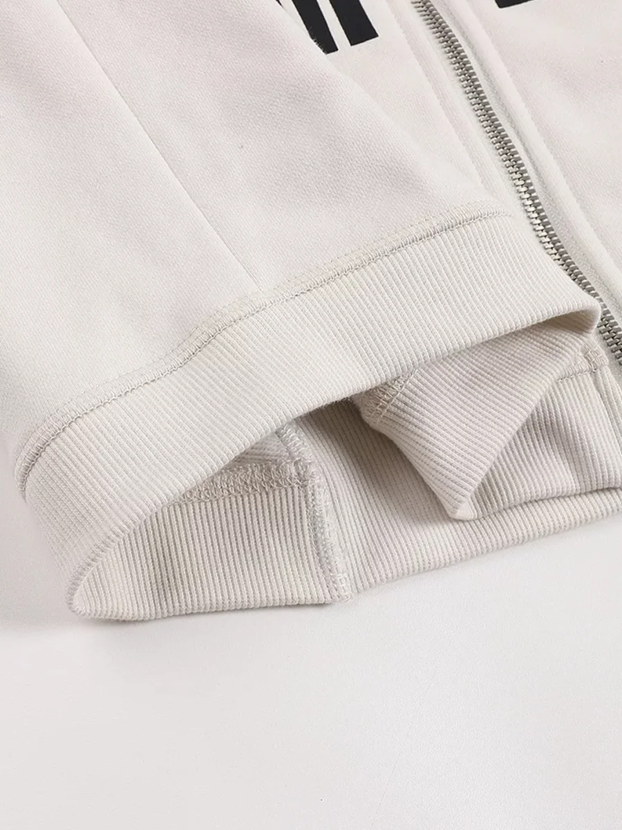 WHISTLEHUNTER | Cropped Boxy Pleated Stand-Collar Zip Jacket - 4