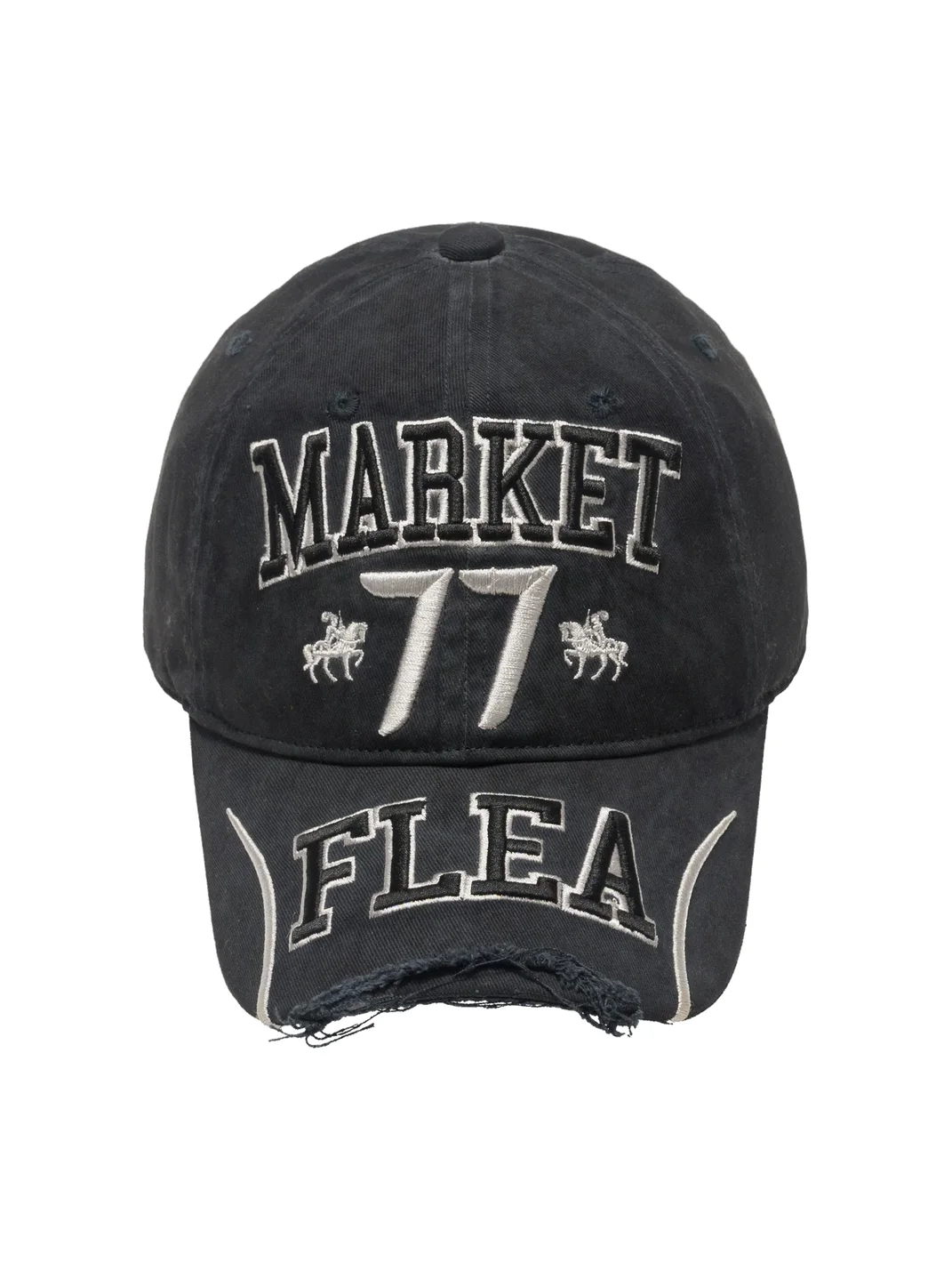Fleamarket hat shop | Vintage Distressed Embroidered Baseball Cap
